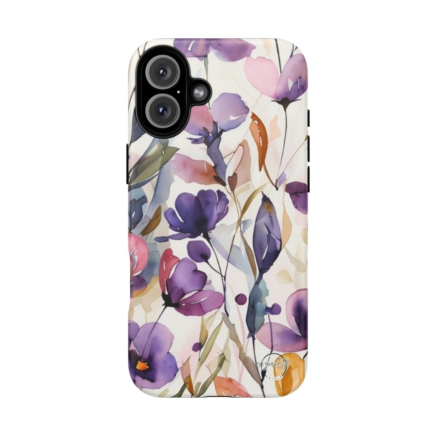 AzariElite Shield Purple Floral