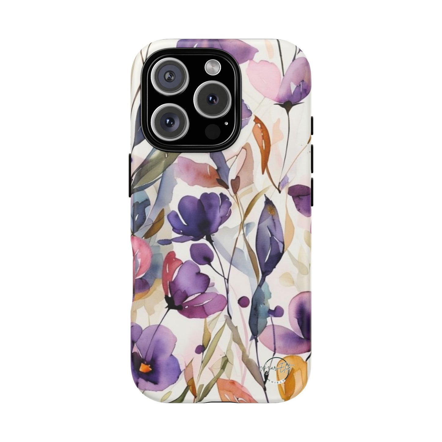 AzariElite Shield Purple Floral