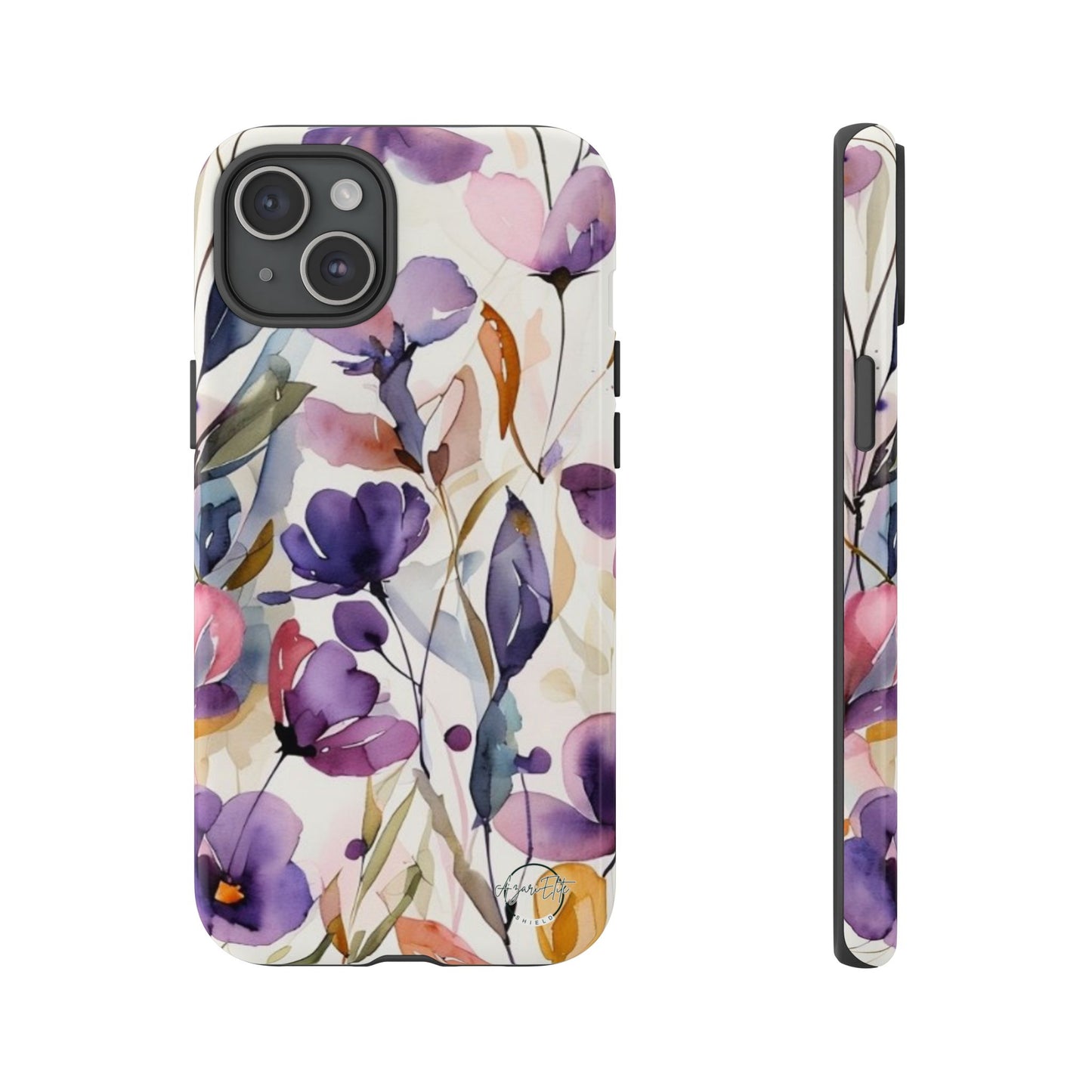 AzariElite Shield Purple Floral