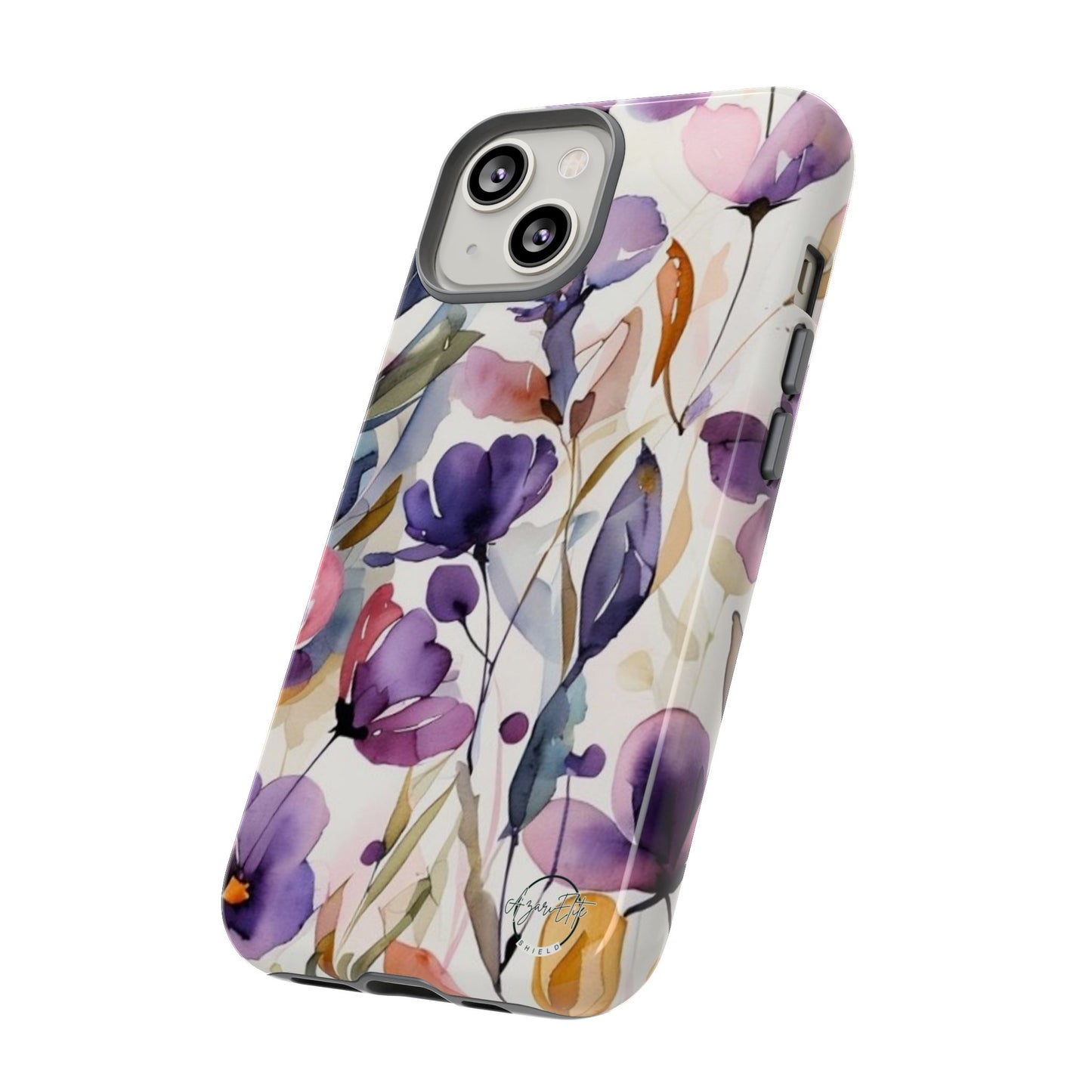 AzariElite Shield Purple Floral