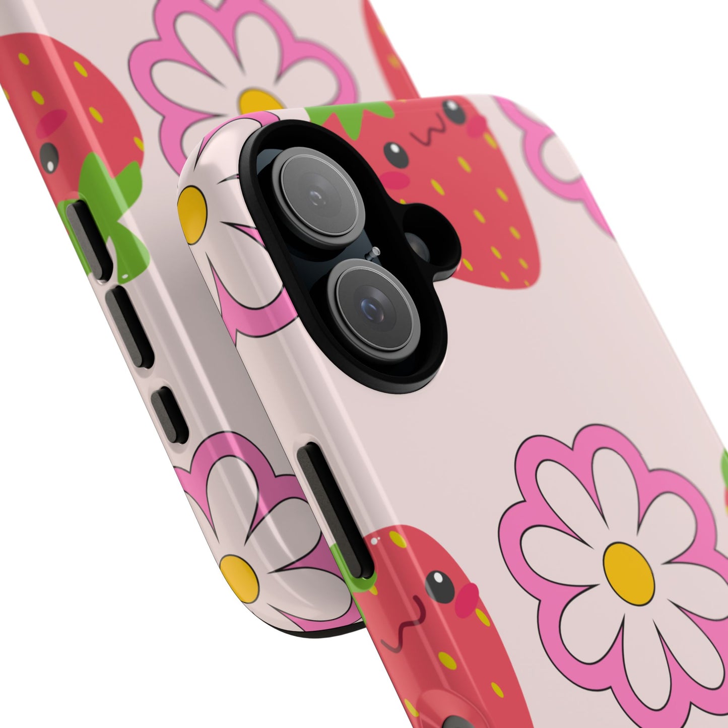 AzariElite Shield Cute Strawberry Floral