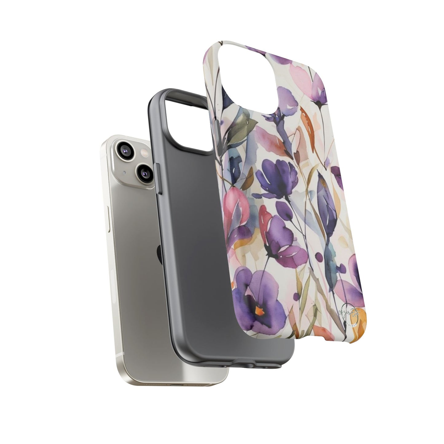 AzariElite Shield Purple Floral