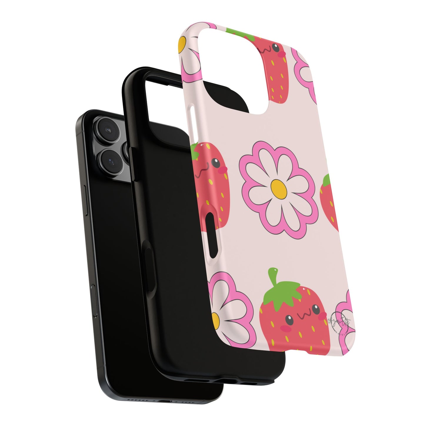 AzariElite Shield Cute Strawberry Floral