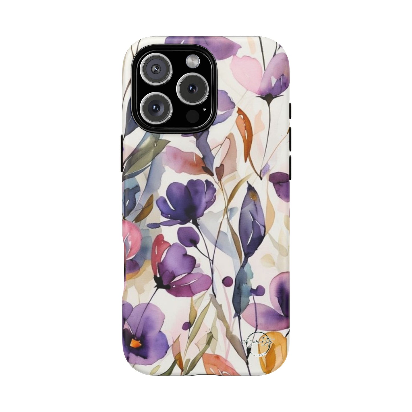 AzariElite Shield Purple Floral