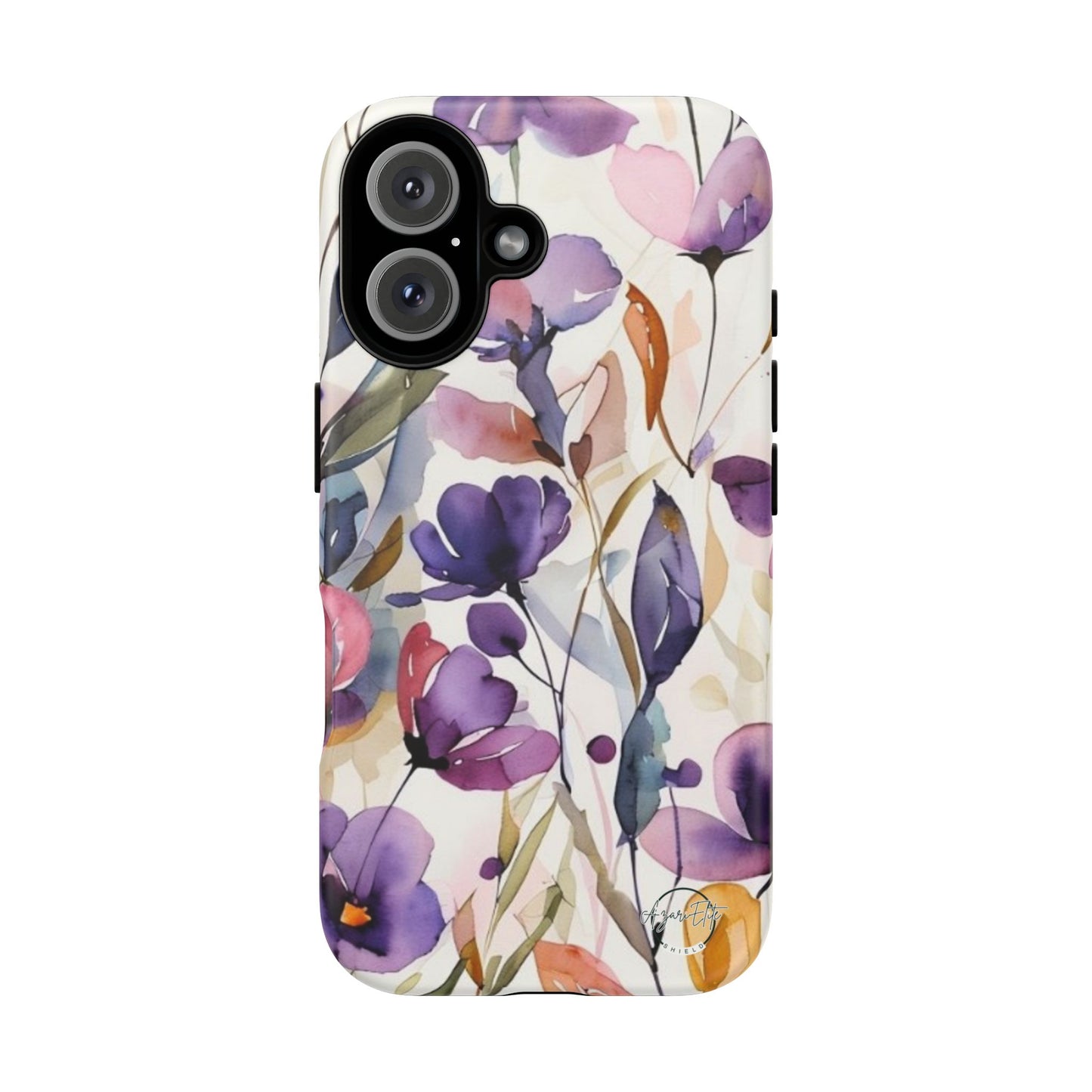 AzariElite Shield Purple Floral