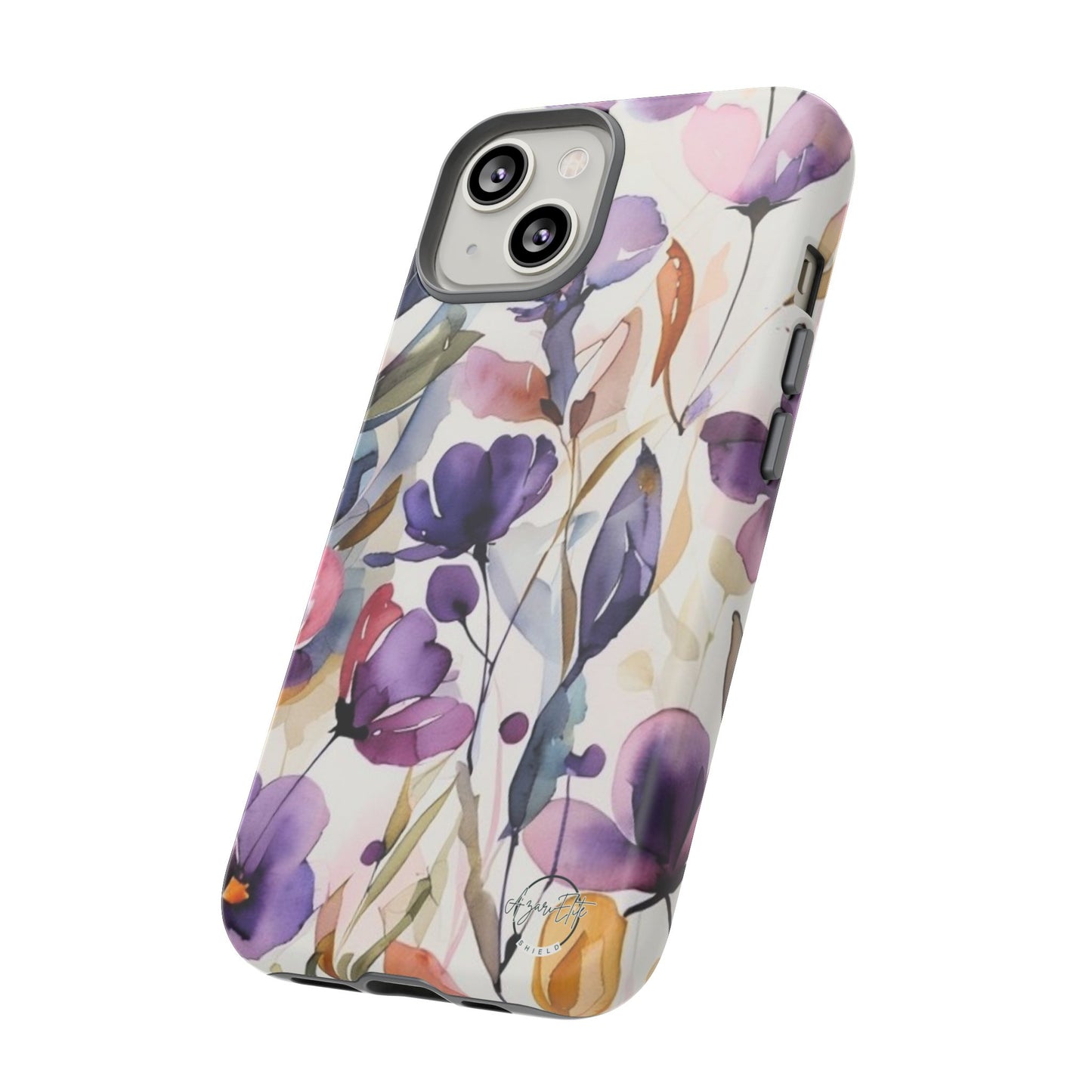 AzariElite Shield Purple Floral