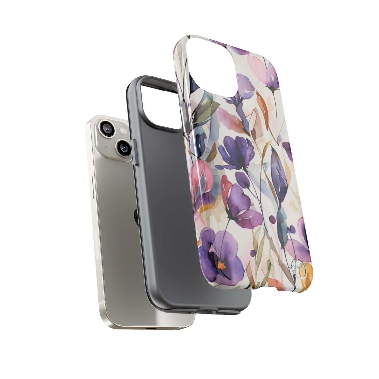 AzariElite Shield Purple Floral